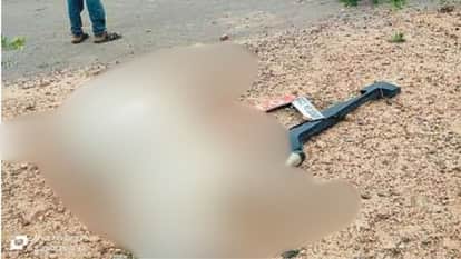 Tikamgarh district DFO's vehicle collided, one cow died, one injured