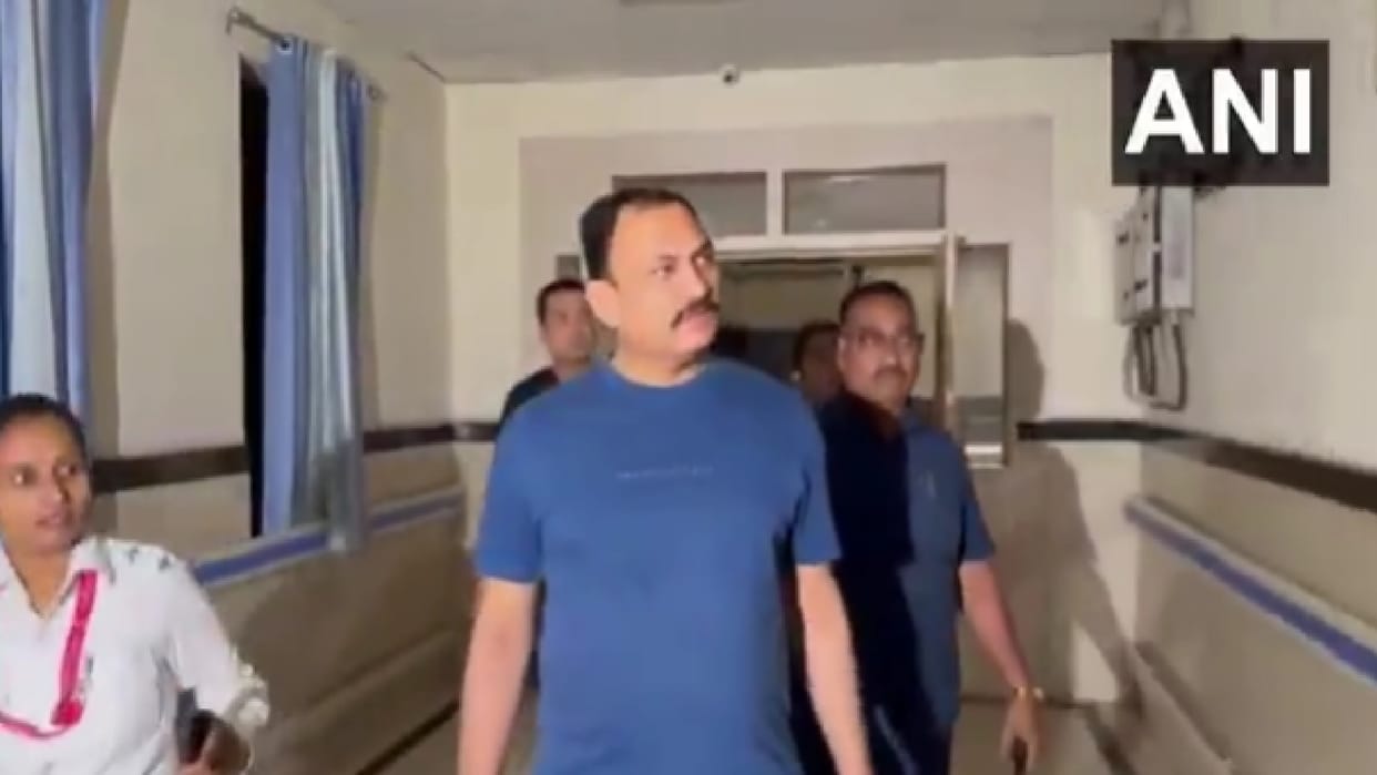 Health Minister Shyam Bihari Jaiswal conducted a surprise inspection of DKS Super Specialty Hospital in Raipur