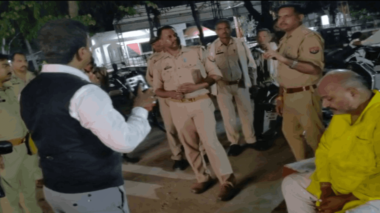 chairman arrested as soon as he was released from jail and then released in court In LUCC case