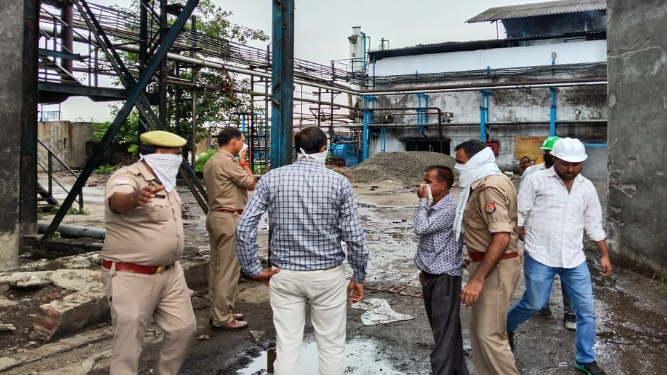 Bijnor: Ammonia gas leaked in chemical factory, breathing of 40 employees stopped, then this happened