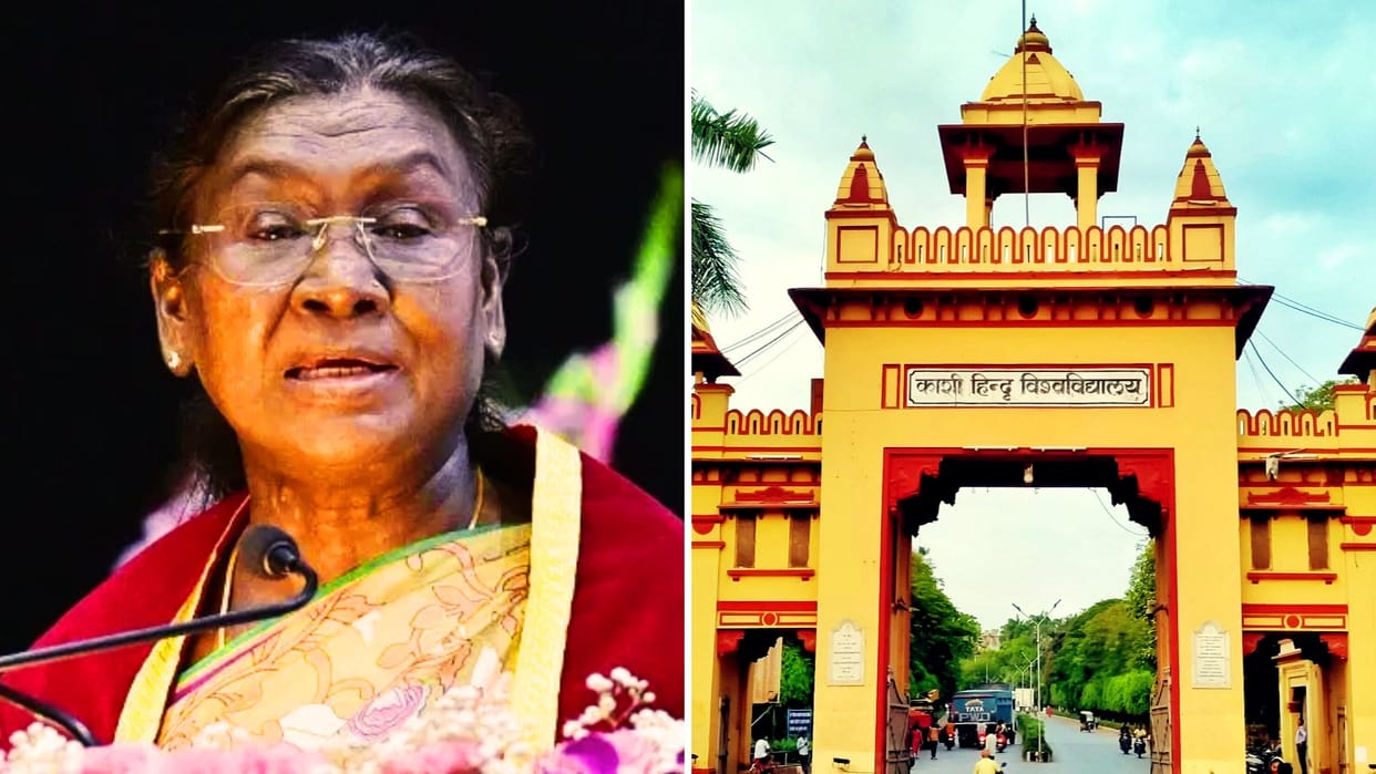 Varanasi news EC formed in BHU three BJP leaders among eight members President draupadi Murmu nominated
