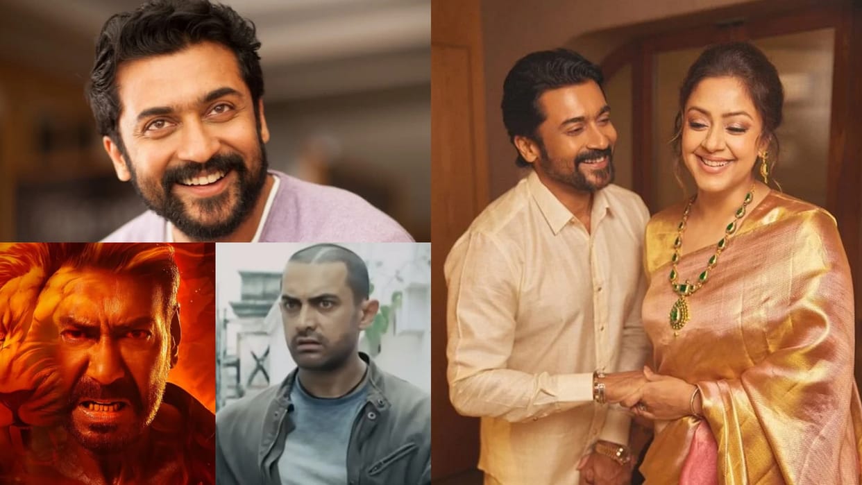 South Actor Suriya Birthday Film Ghajini Singham Remake In Hindi And Love Life With Wife Jyothika Unknown Fact