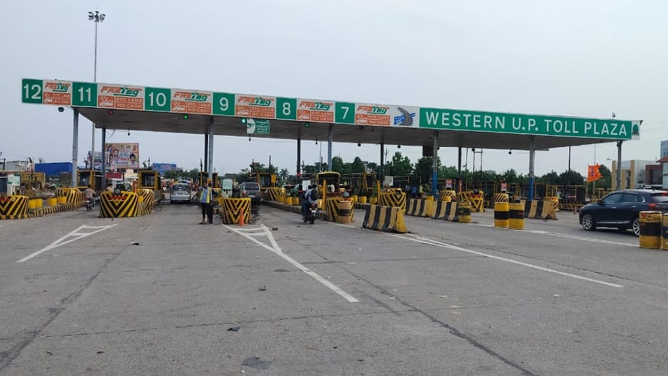 Meerut: Six lanes going towards Muzaffarnagar started at Sivaya toll plaza, loss of so many crores