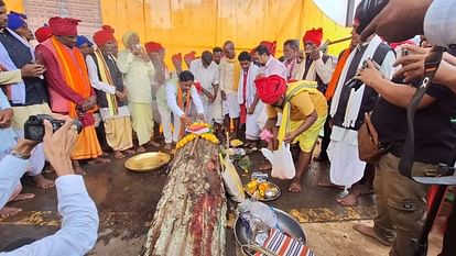 Bastar Dussehra started with Pat Jatra Puja Vidhan