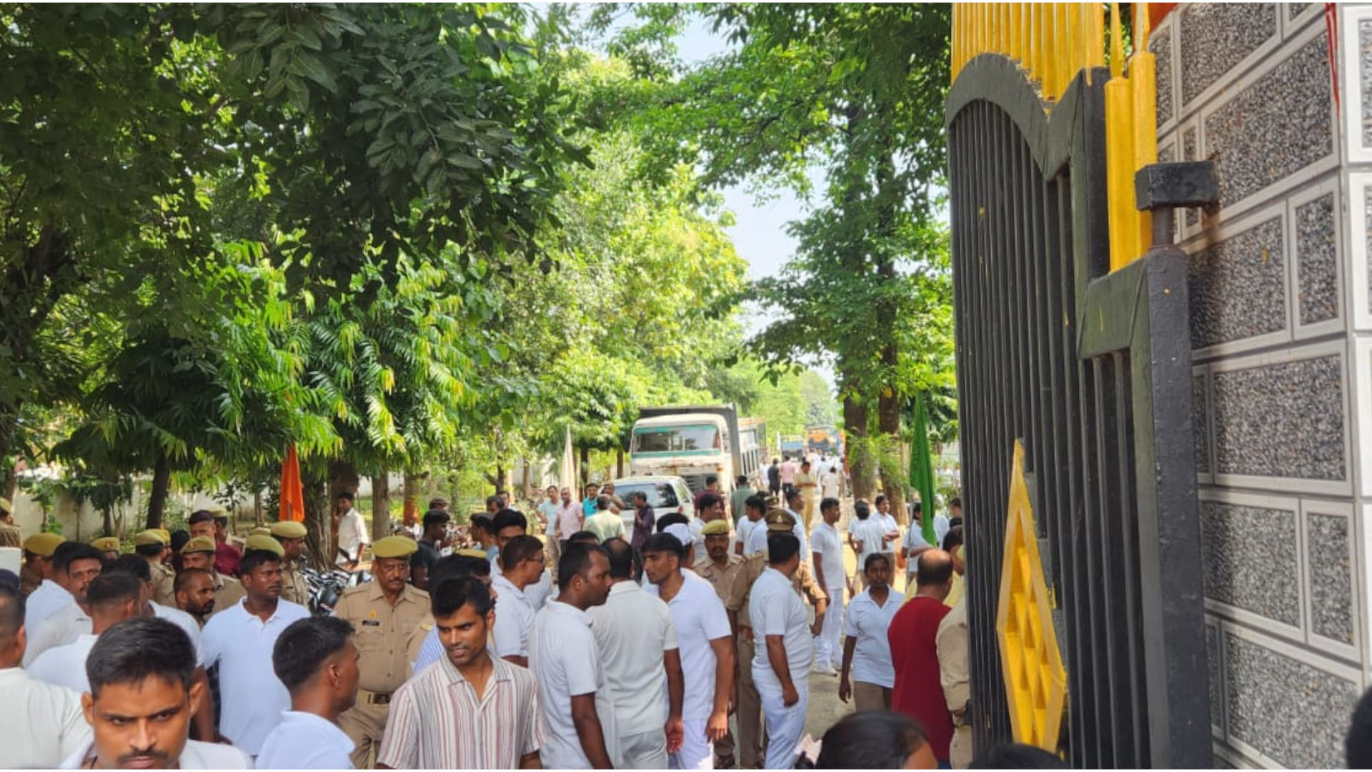 UP Female Recruits Protest Pregnancy Test Orders Hidden Bathroom Cameras Spark Outrage