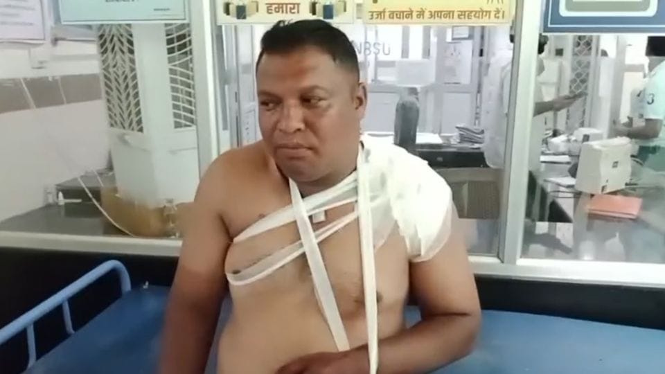 Head constable attacked during investigation of land dispute in Gaurela Pendra Marwahi