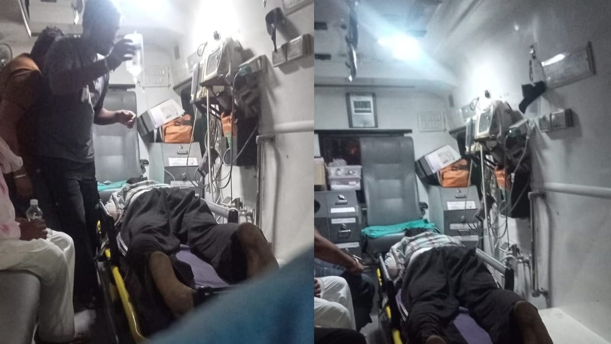 youth engaged in serving the Kanwariyas in Fatehabad was shot, his condition is critical