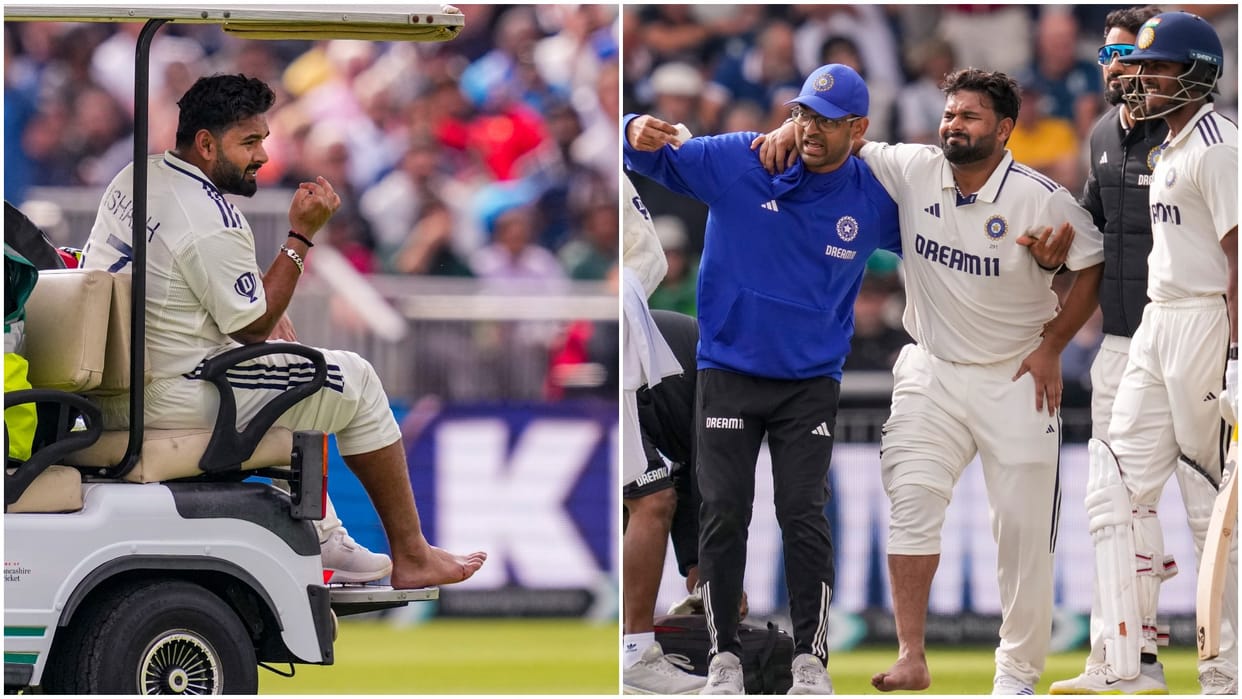 ind vs eng test rishabh pant will be available for batting bcci gave update on injury know