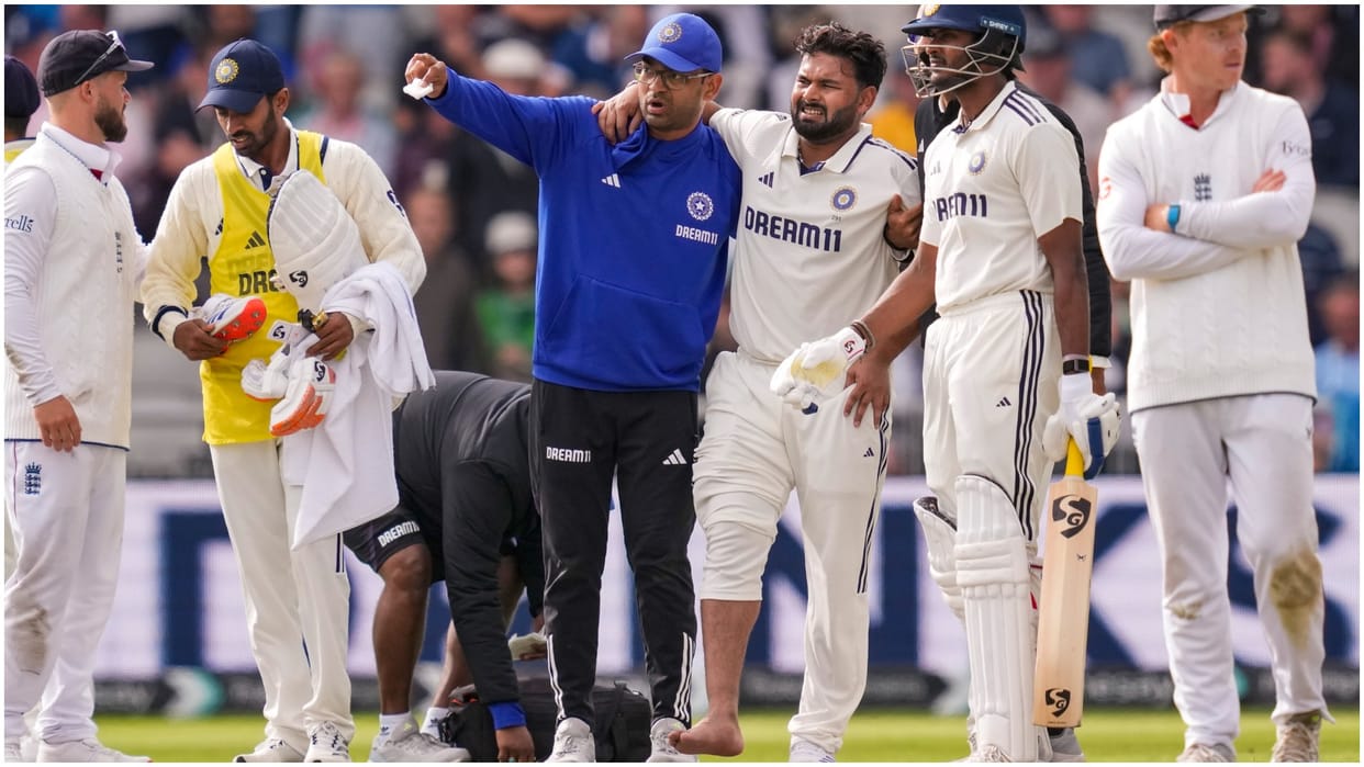 IND vs ENG: Rishabh Pant ruled out of ongoing Test series against England due to fractured toe: BCCI source