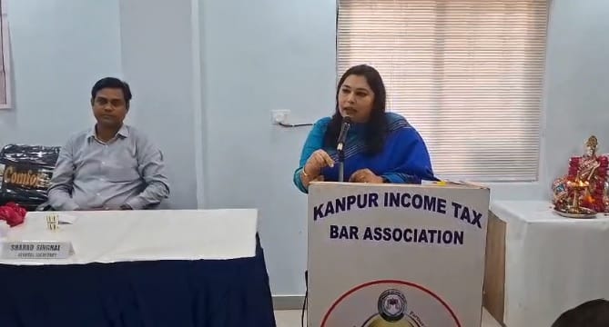 Kanpur Speaker in tax seminar said It is not right to seize undeclared stock during raid