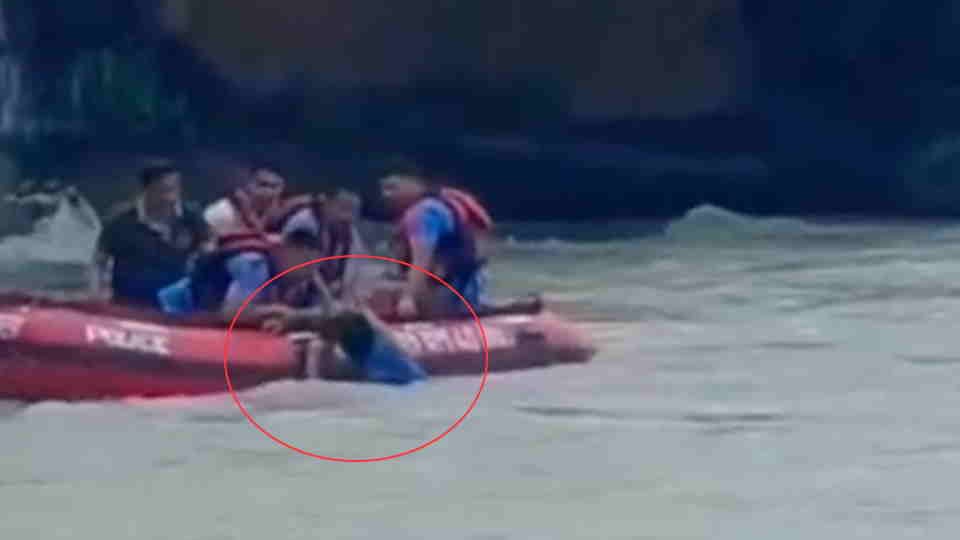 Haridwar News Police Saved Arjun Award winner Deepak Hooda from drowning in Ganga