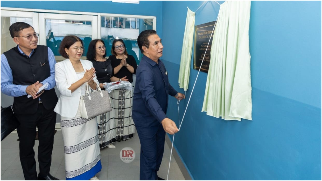 Mizoram CM Inaugurates Trauma Care Facility at Aizawl Civil Hospital to Meet Growing Healthcare Demands