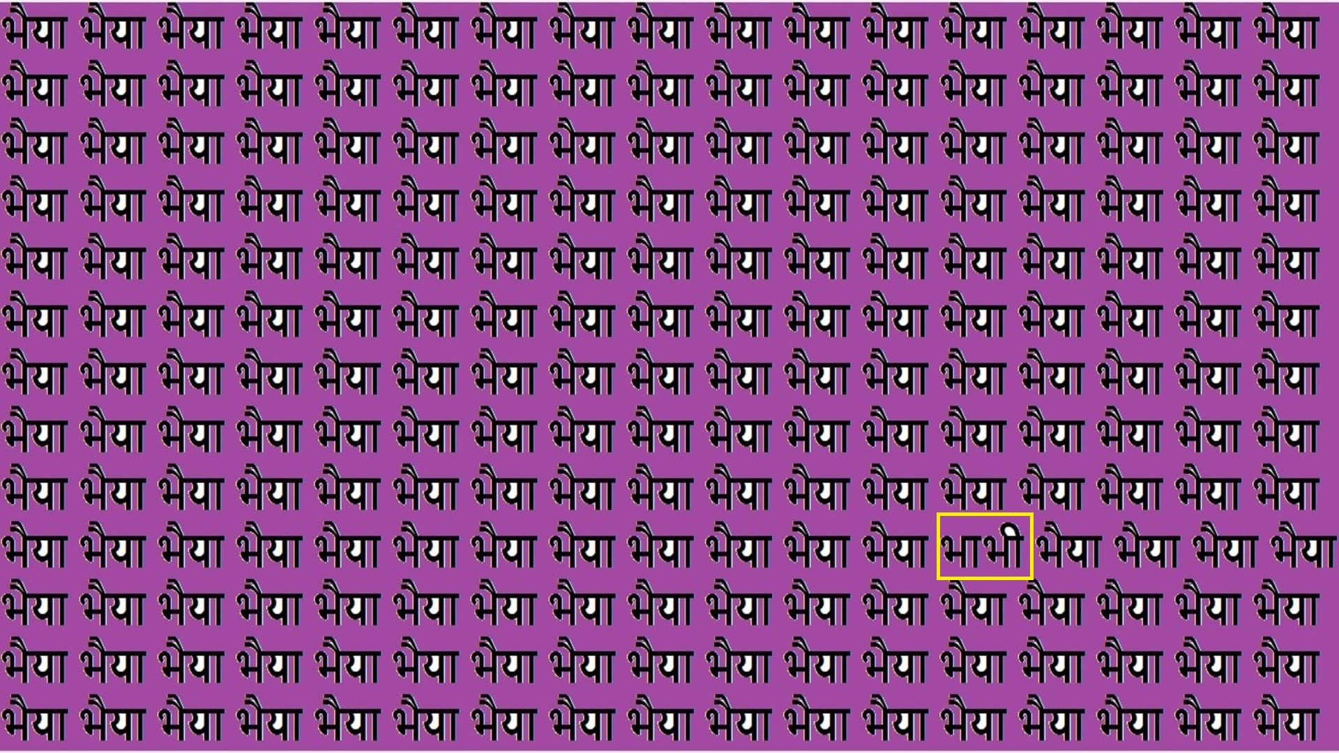 Optical Illusion iq test brain teaser image Can You Spot Bhabhi Within 20 Seconds?