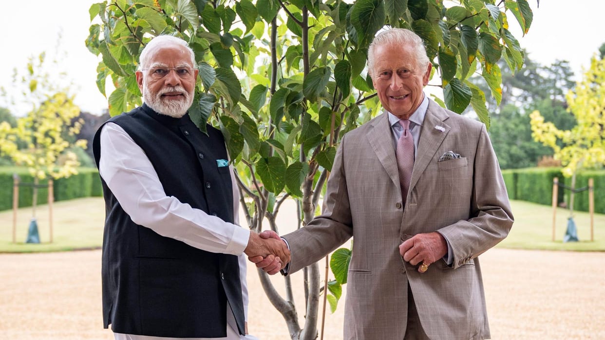 PM Modi presents 'Ek Ped Maa Ke Naam' to King Charles III for royal estate