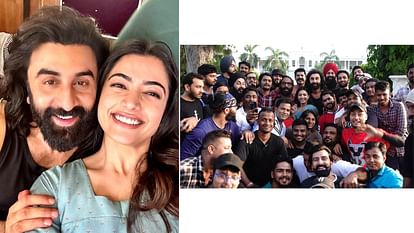 Rashmika Mandanna reveals story behind selfie with RK on last day of Animal says Ranbir Kapoor is a friend