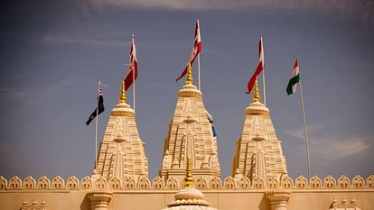 BAPS Swaminarayan temple Signboard in Indiana USA tampered Indian Consulate condemned