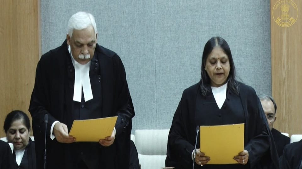 Three new judges take oath of office, taking strength of Delhi High Court to 43