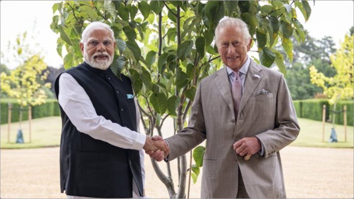 Prime Minister Modi fourth UK visit live updates meet King Charles and PM Starmer FTA know all updates
