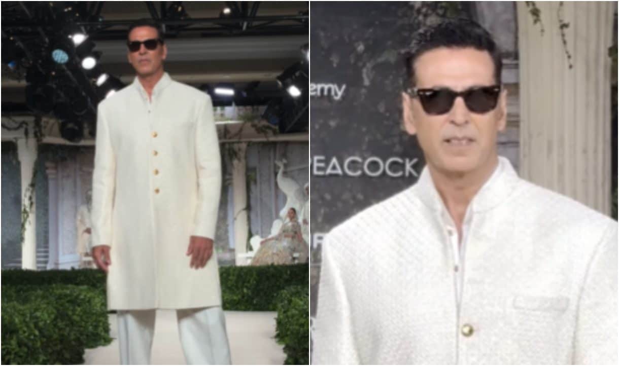 Akshay Kumar turned showstopper at India Couture Week 2025