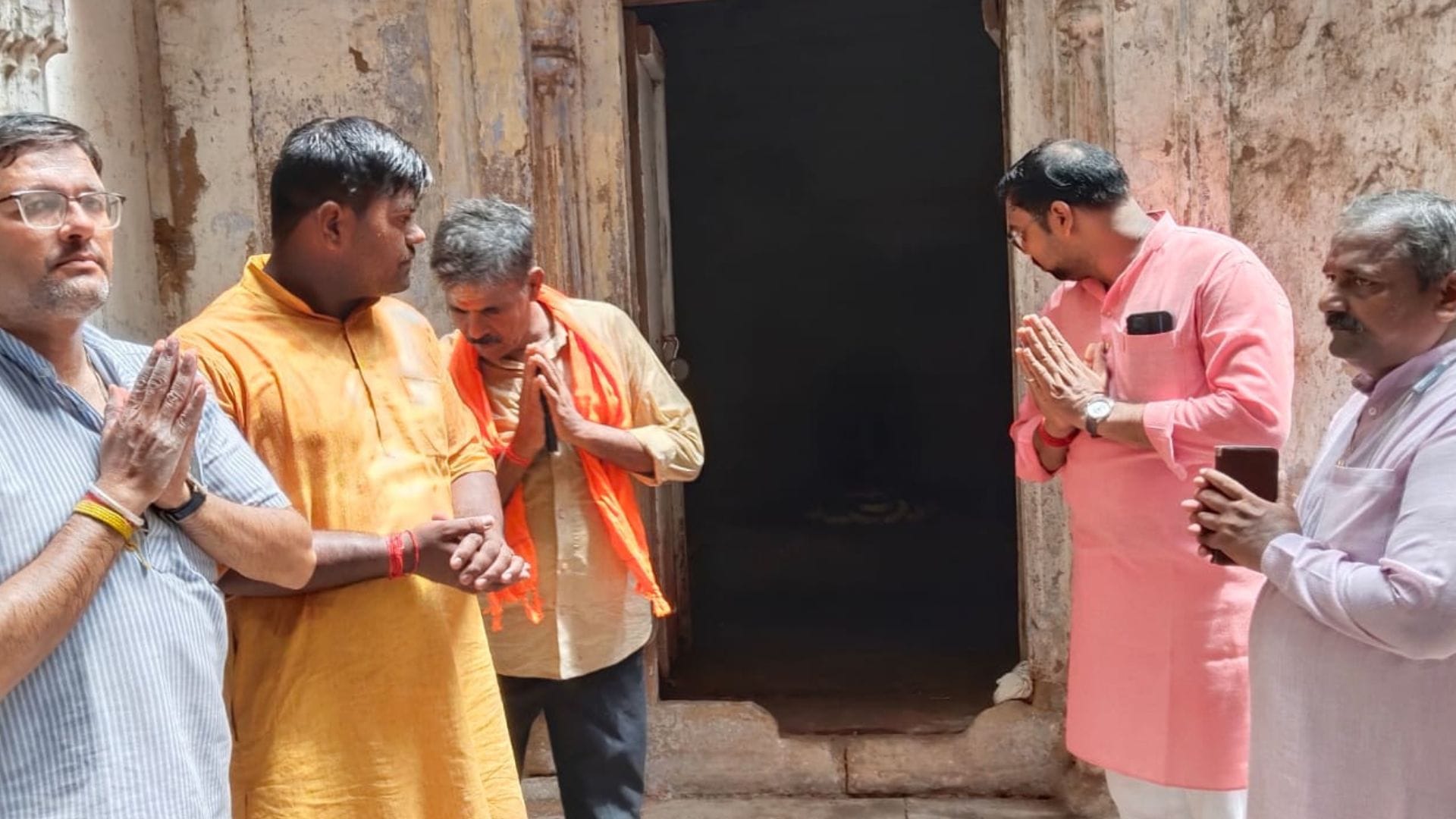 After 15 years and seven months worship and Jalabhishek started in Siddhishwar Mahadev temple