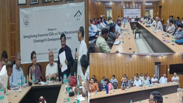 CG: पत्रकारिता विश्वविद्यालय के कुलपति महादेव ने कहा- युवाओं ने समावेशी विकास और सहभागिता से गढ़ी नई इबारत