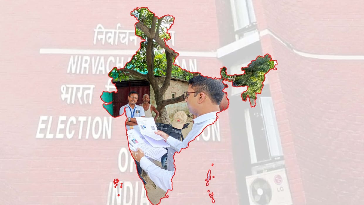 sir 12 states voter list update 7 2 crore names removed 2 crore added