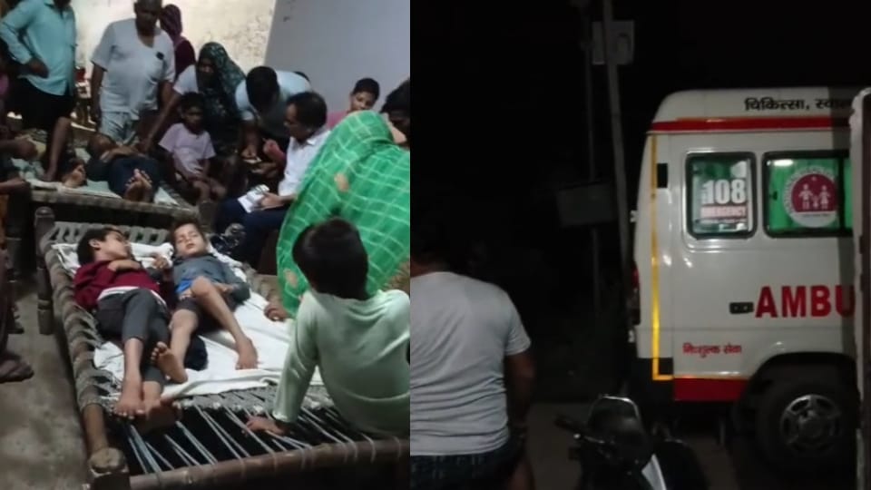 20 children and 5 women fell ill and vomited after eating golgappas in Mathura