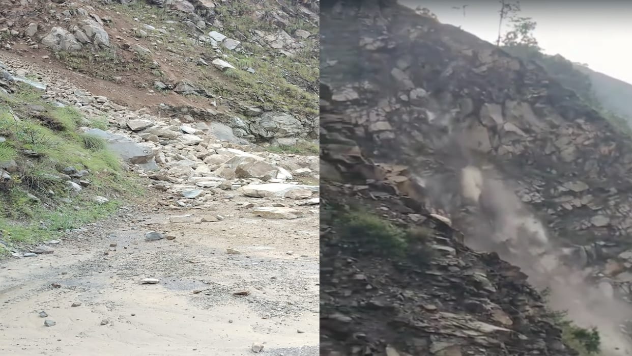 Himachal Weather: many roads blocked due to landslide, hill collapsed in Churah; 147 people have died so far i