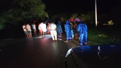 Nine people including car swept away in drain accident happened while returning after visiting temple  in Bil