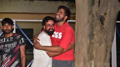 Jammu GMC hospital turned into a cantonment after the death of the youth in cross firing.