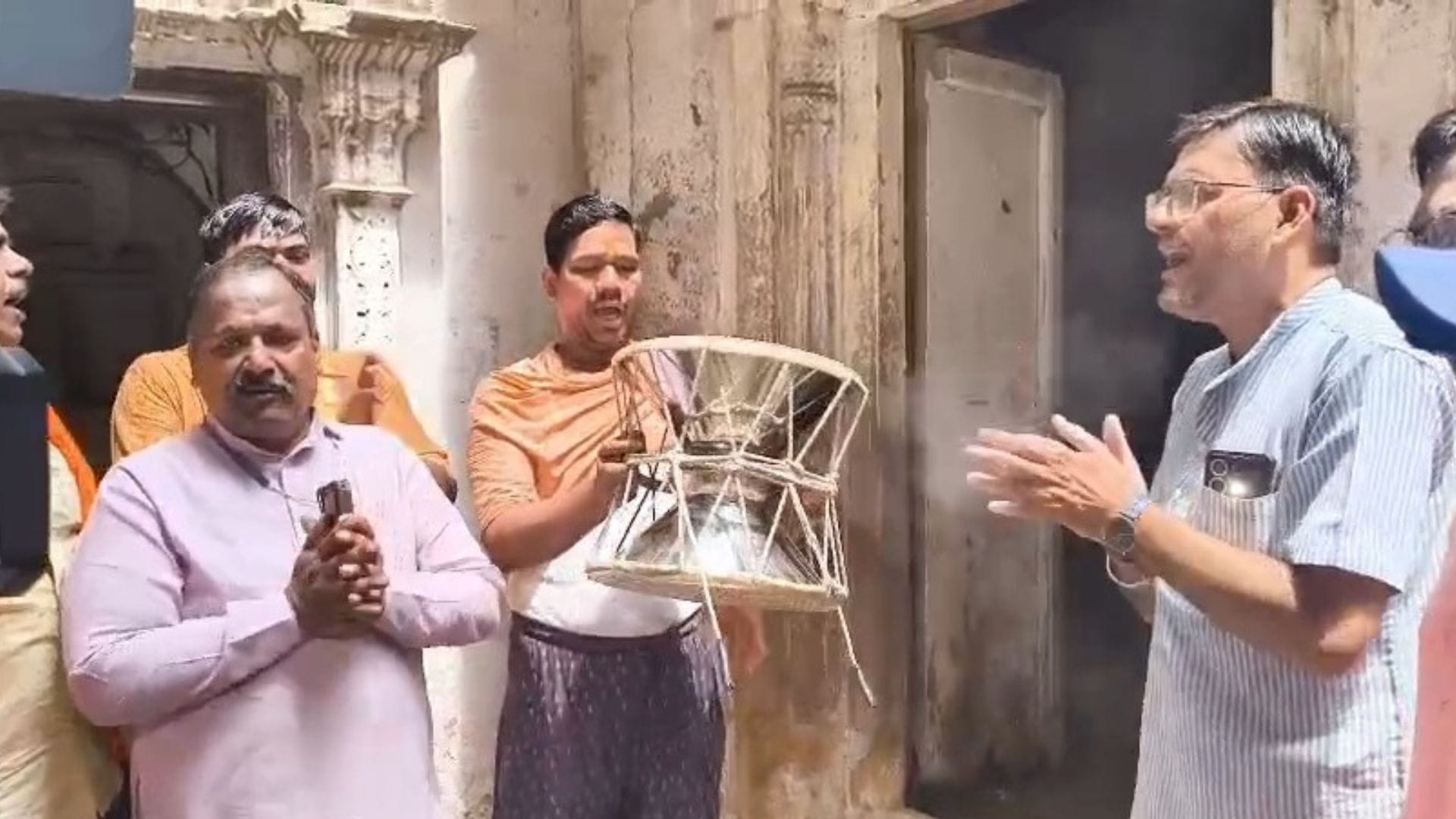 After 15 years and seven months worship and Jalabhishek started in Siddhishwar Mahadev temple