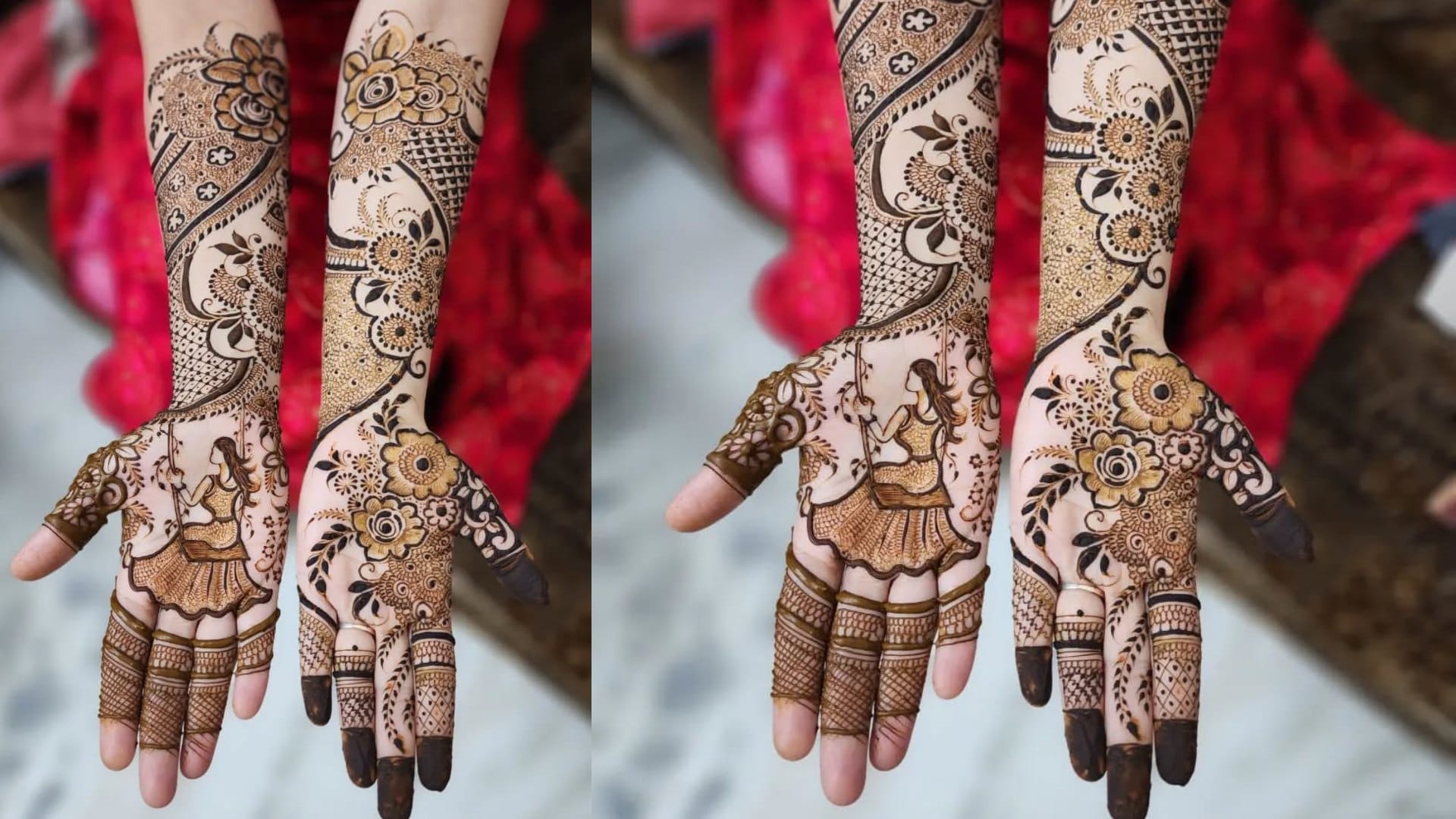 Hariyali Teej 2025 mehndi for front hand hariyali teej special mehndi ideas for women