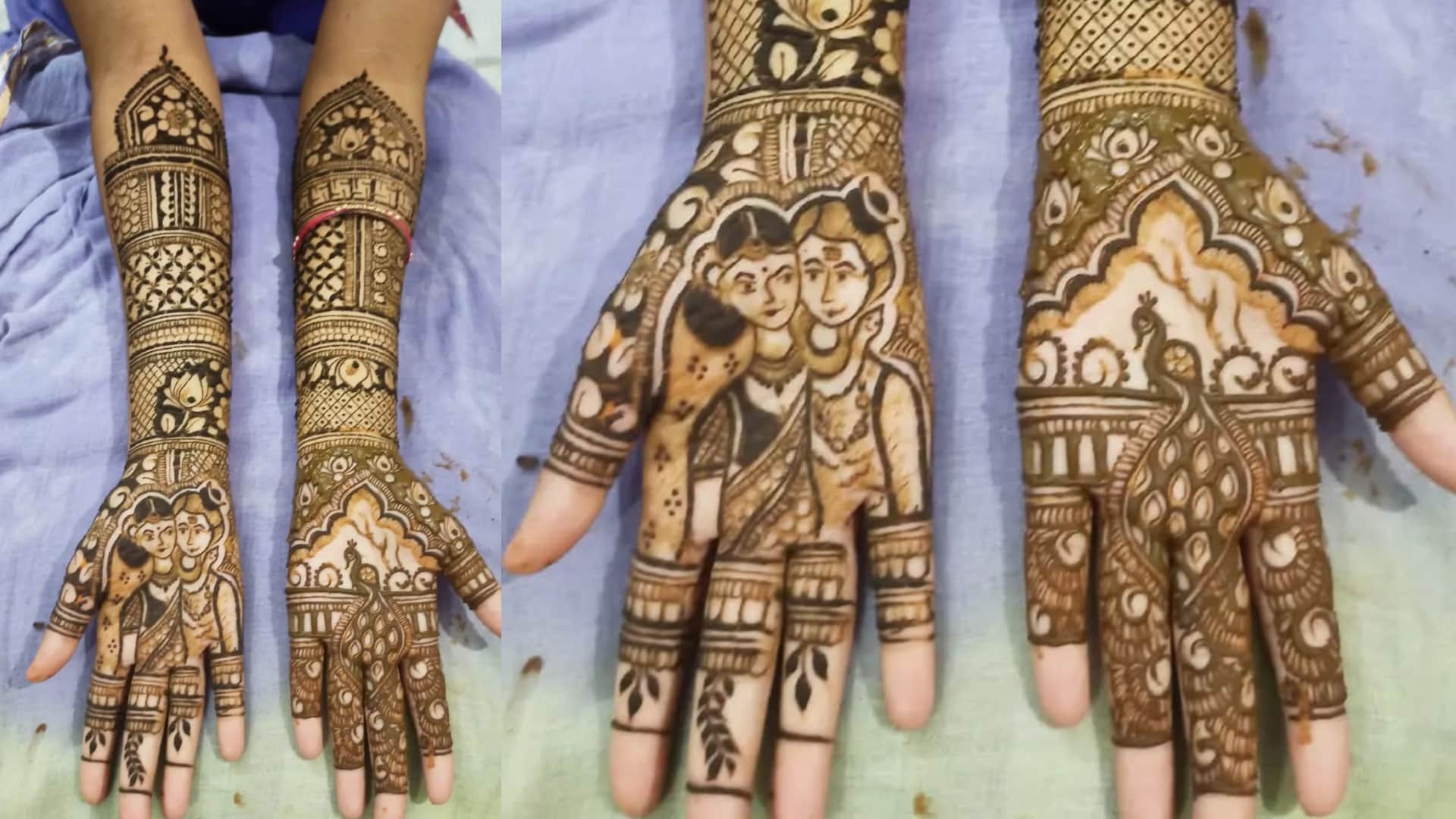 Hariyali Teej 2025 mehndi for front hand hariyali teej special mehndi ideas for women