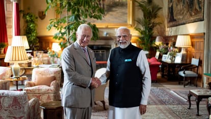 PM Modi presents 'Ek Ped Maa Ke Naam' to King Charles III for royal estate