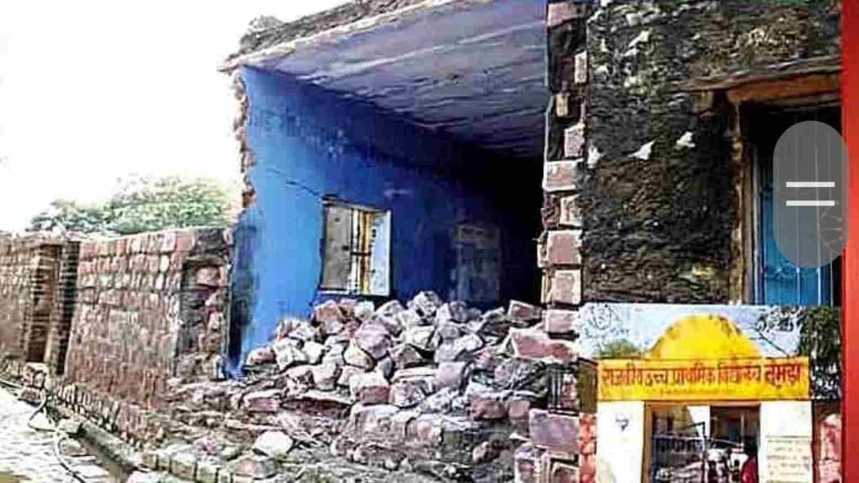 Rajasthan News: Even before the school accident in Jhalawar, Chhabra building had collapsed
