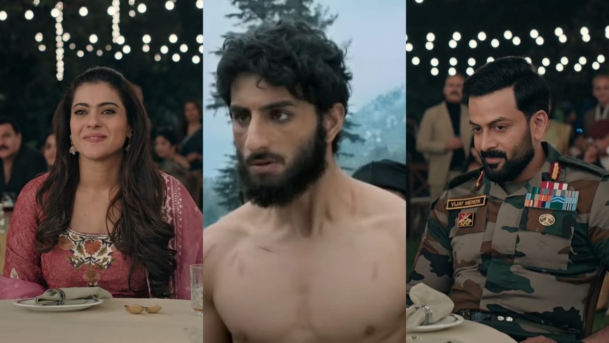 Sarzameen X Review x users like film praise Ibrahim Kajol and Prithviraj acting