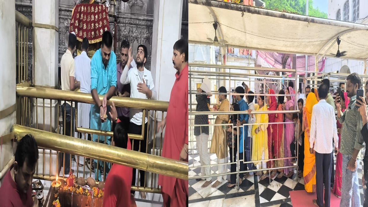 Shravan Ashtami fair started in Shaktipeeth Jwalamukhi temple,Mata Shri Chintapurni Temple