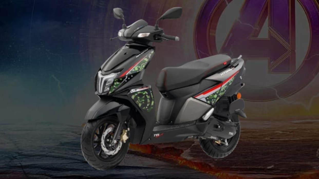 TVS Ntorq125 marvel Super soilder edition launched features price specs details