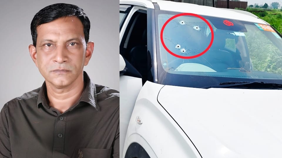 Aligarh Bjp Leader Murder Post-mortem revealed that attacker shot face head and neck from same side
