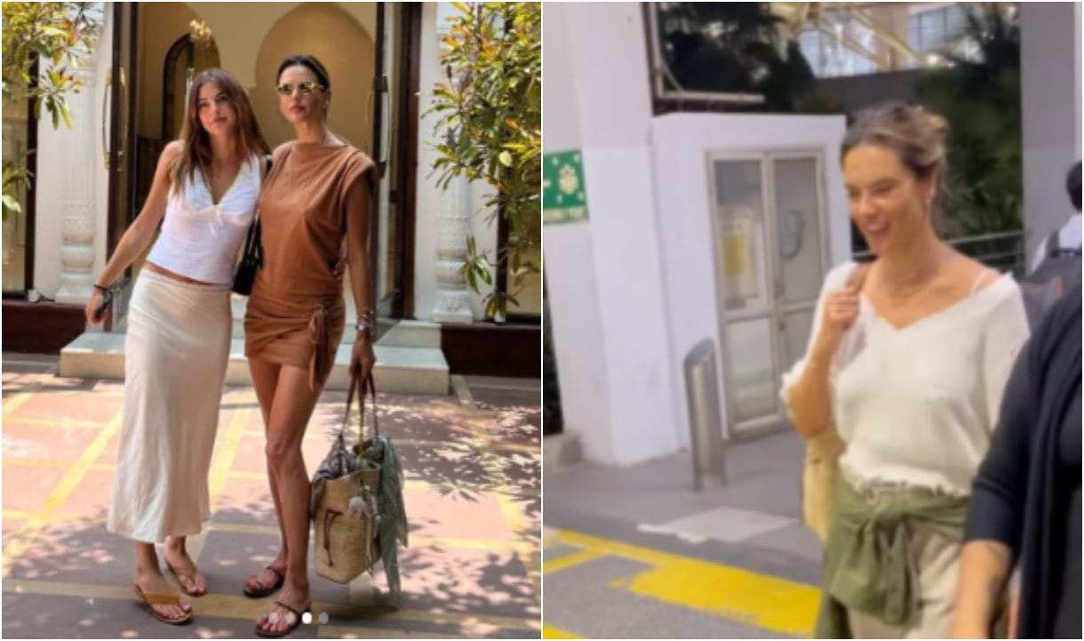 Supermodel Alessandra Ambrosio Reached India For Manish Malhotra collection India Couture Week