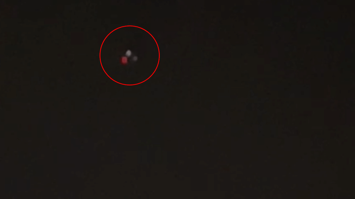 drone was seen flying in sky in Milk Chakarpur