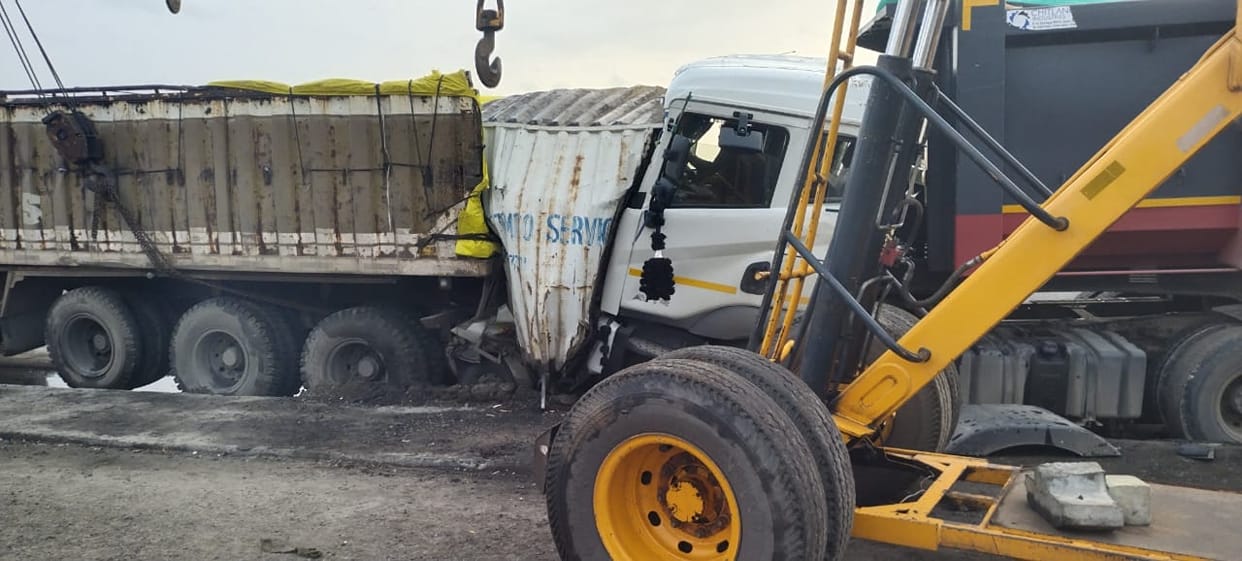 Horrific accident on NH-19 in Kaimur: Hiva collides with three vehicles