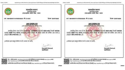 MP Viral News: Man Earns Just 3Rupee a Year Monthly Income Only 25 Paise as per Official Certificate