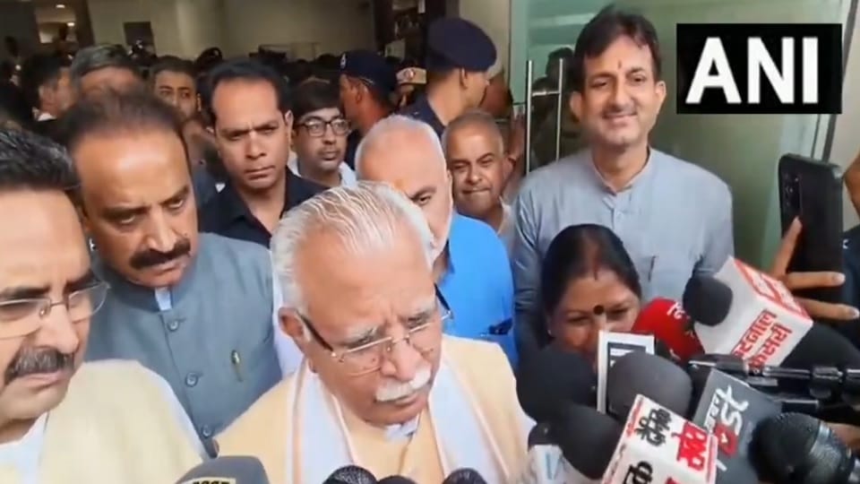 Manohar lal Khattar slam Rahul Gandhi