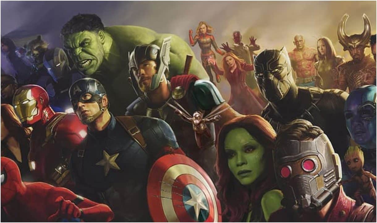 Marvel Superheroes Who Rule World Iron Man Thor Spider Man Loki Black Panther Hulk Fantastic Four