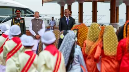 पीएम नरेंद्र मोदी और मालदीव के राष्ट्रपति मोहम्मद मोइज्जू