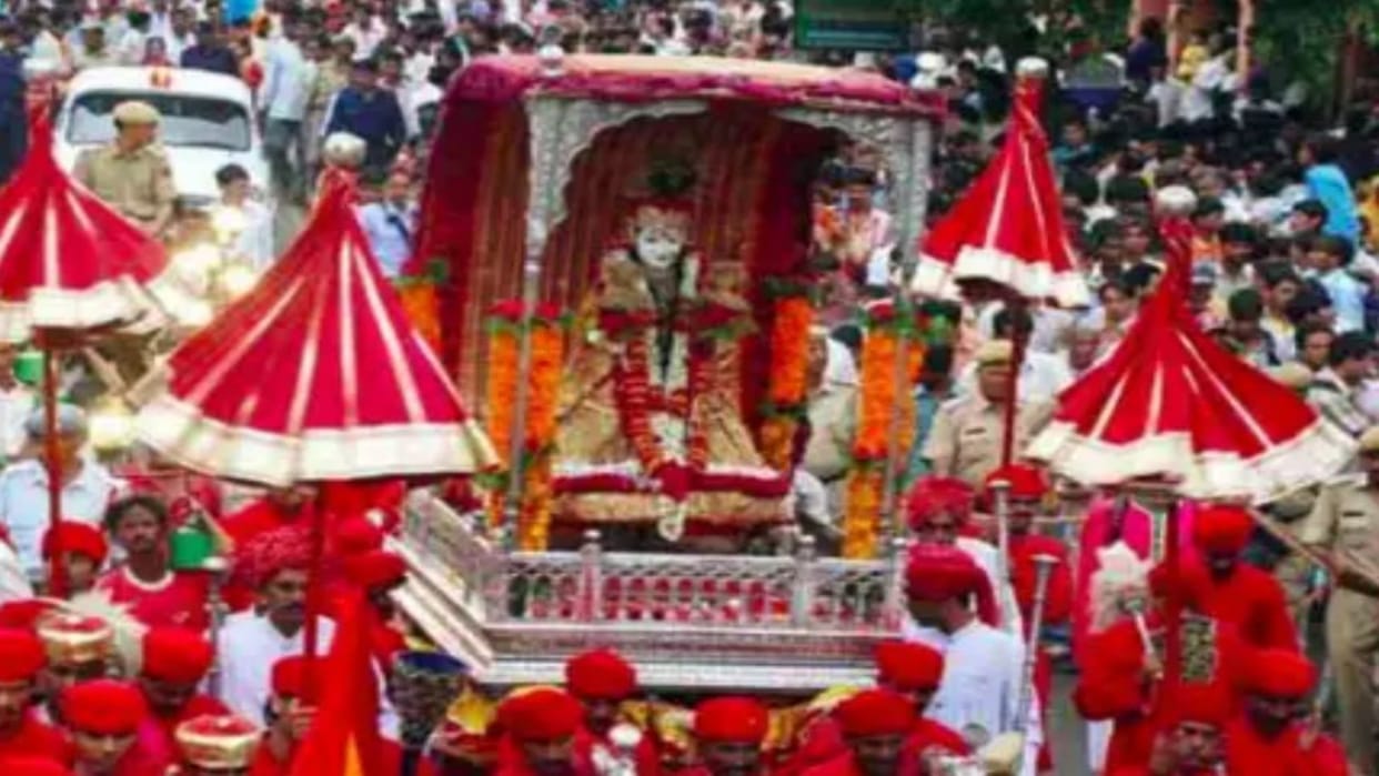 Jaipur News: Teej Mata Procession to Begin from City Palace at 5:30 PM Tomorrow, Check Traffic Plan Here