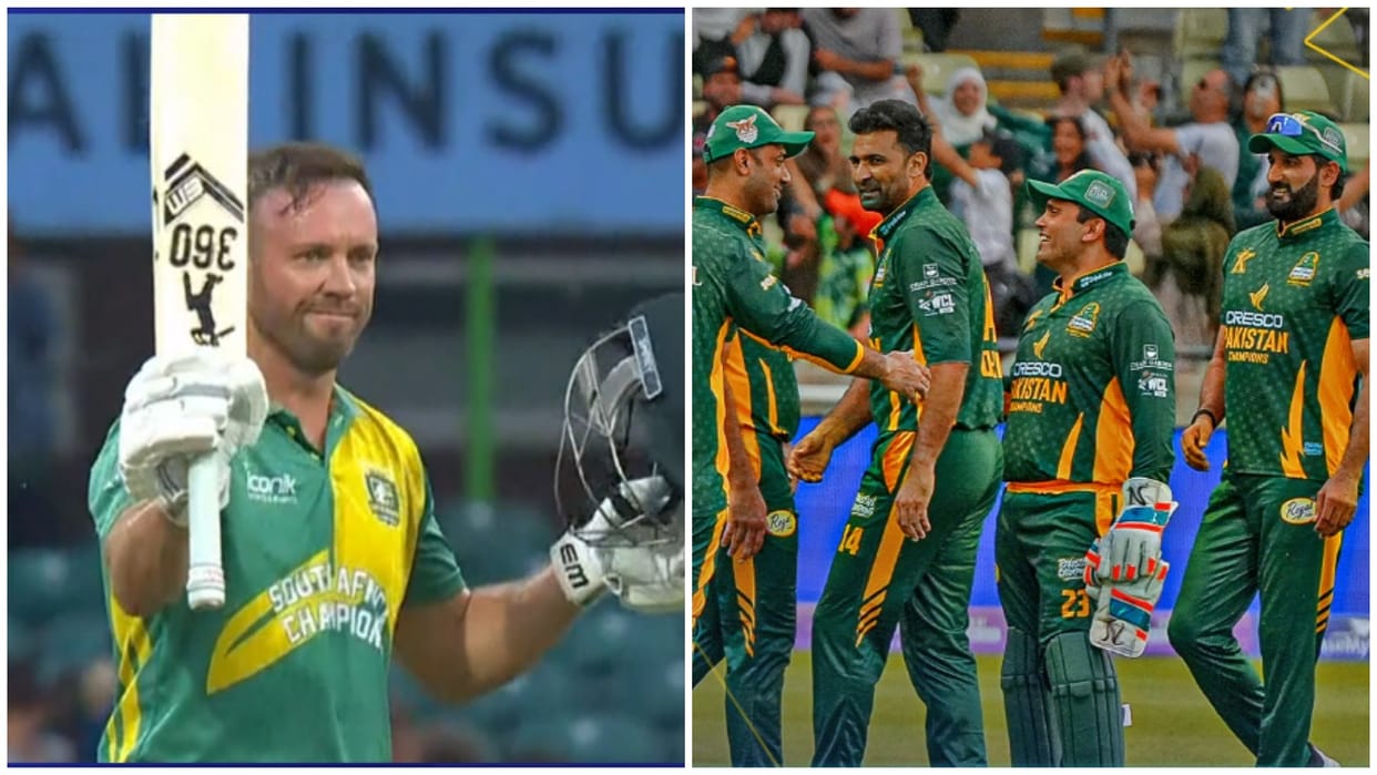 SA vs PAK: South Africa team flopped in AB de Villiers absence, Pakistan won by 31 runs, WCL points table