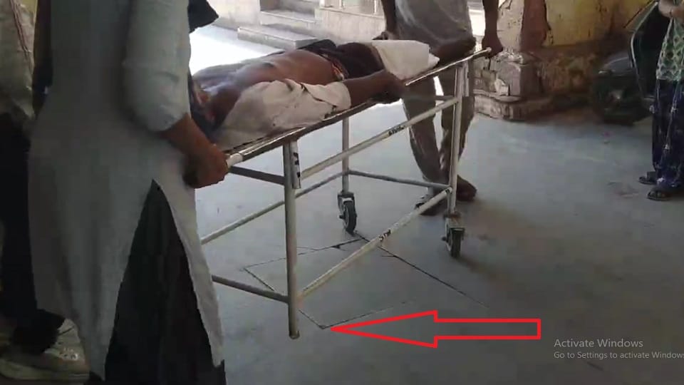 Three wheel stretcher patients are facing problems instead of getting help
