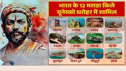 भारत के 12 मराठा किले यूनेस्को धरोहर में शामिल
